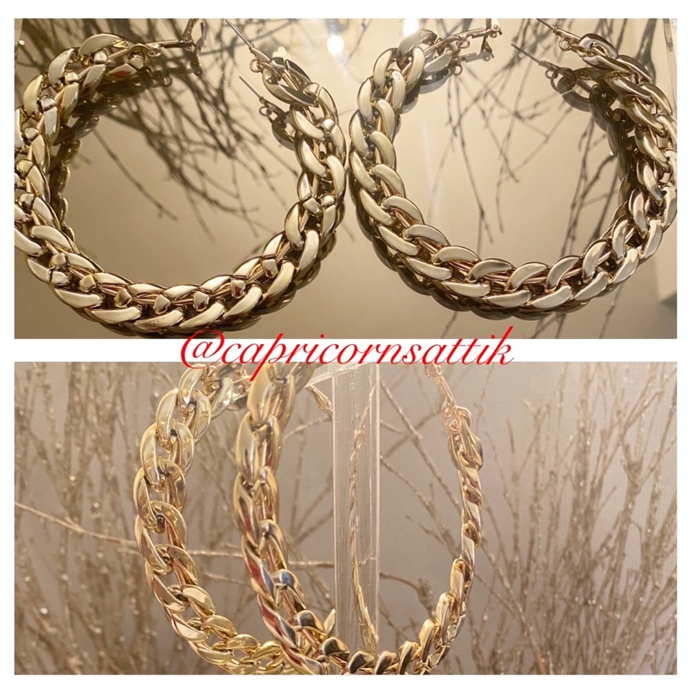 Big Chainlink Hoops✨✨